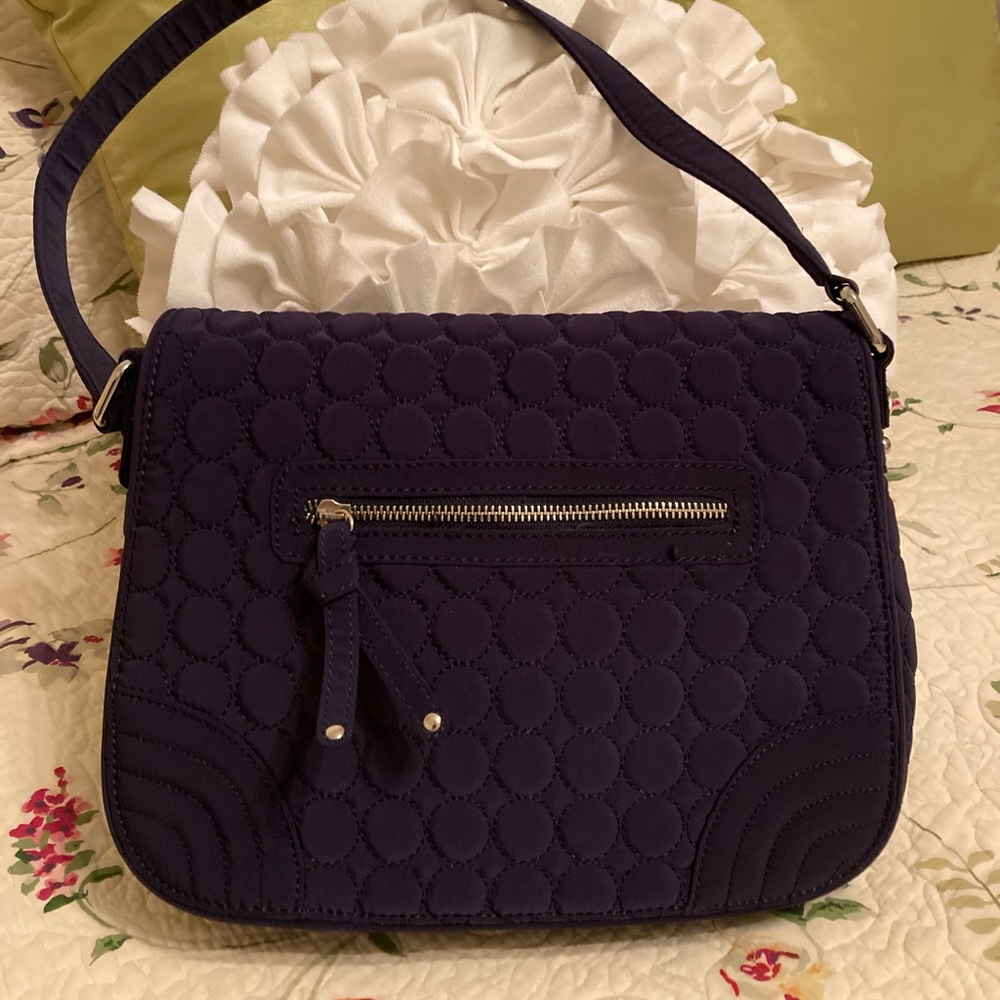 Vera Bradley Basic Solid Color Quilted Shoulder Bag